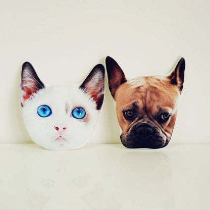 Fauna Case: Cute Pet & Fruit Silhouette Key Case