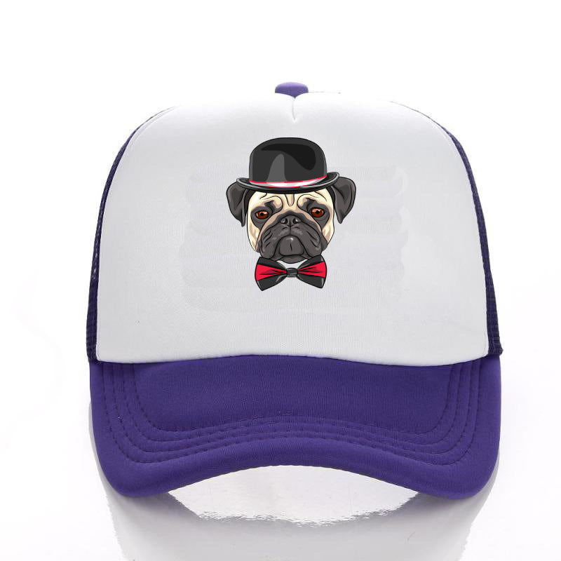 Peaked cap spring and summer net cap