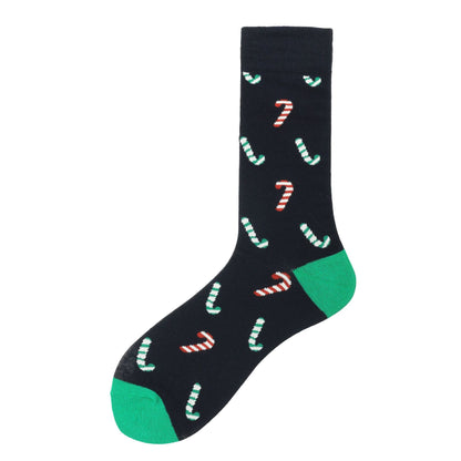 The Citrus Tide: Chili Orange Happy Socks for Men