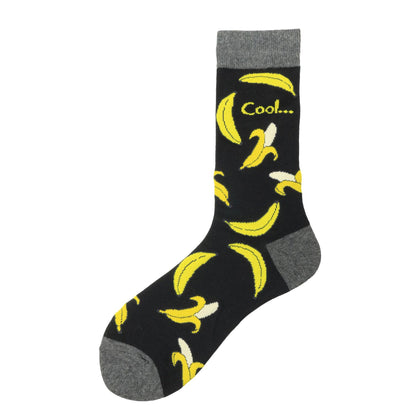 The Citrus Tide: Chili Orange Happy Socks for Men