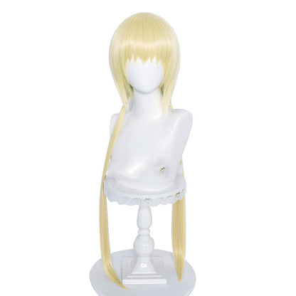 Fashion All-Match Long Hair Pigtail Round Scalp Cos Wig