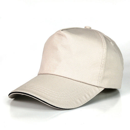 Baseball Cap Custom 5-piece Cotton Advertising Cap Embroidery Work Cap