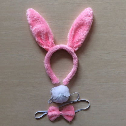 Little White Bunny Ears Headdress