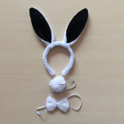 Little White Bunny Ears Headdress