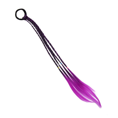 Braid Dirty Braid Show Color Gradual Change Braid High Temperature Silk Pigtail