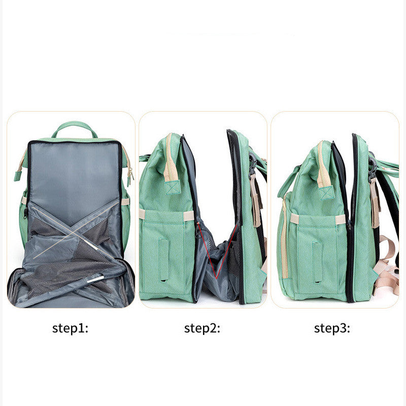 The Grand Nomad: Large-Capacity Baby Travel Backpack
