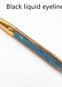 Blue leather