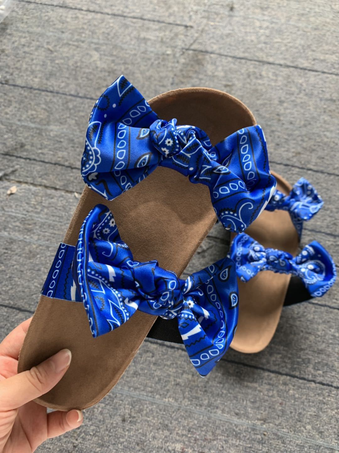 Casual Bowknot Flat Bottom Lazy Pedal