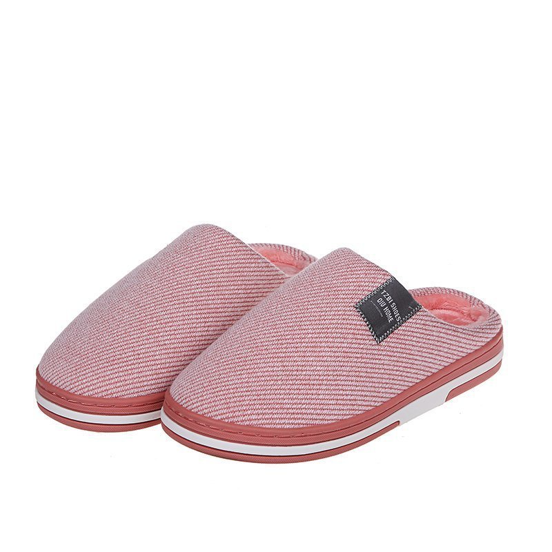 Household Thick-soled Warm Fur Slippers