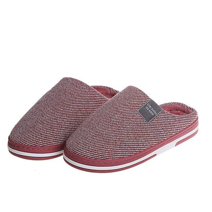 Household Thick-soled Warm Fur Slippers