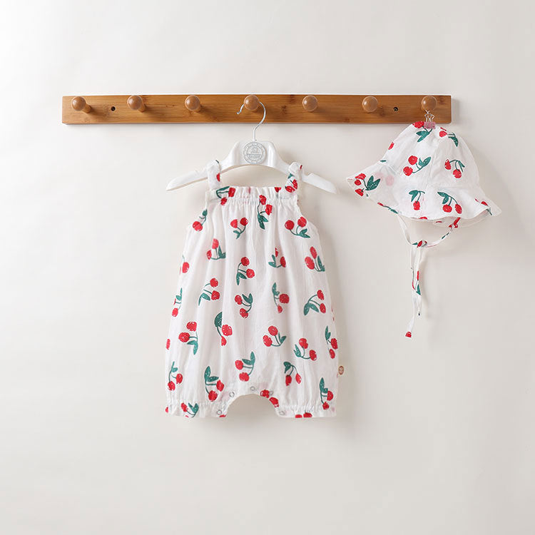 The Boxer Romper: Cute Ins-Wind Boxer Romper Shorts