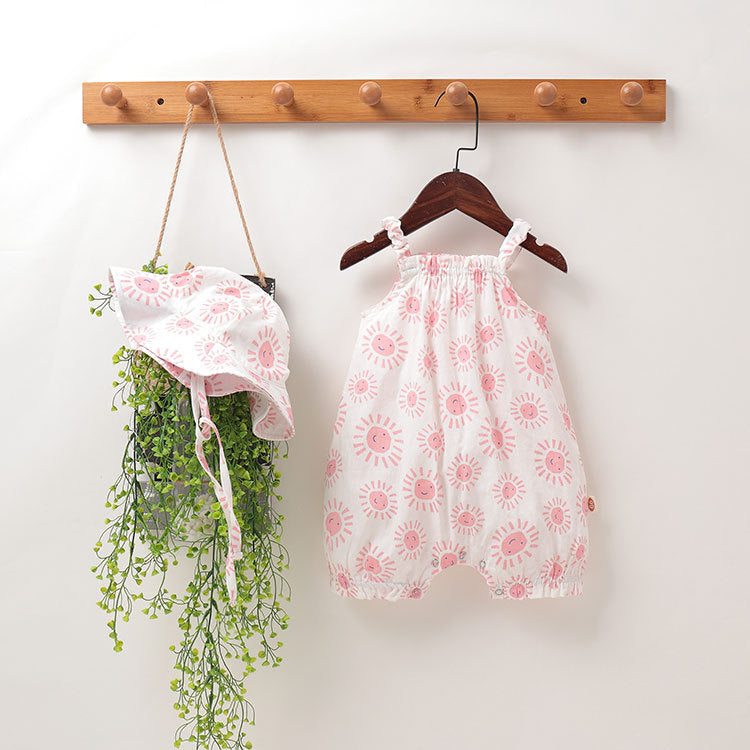 The Boxer Romper: Cute Ins-Wind Boxer Romper Shorts