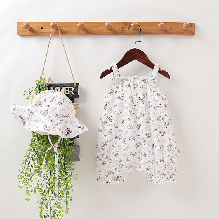 The Boxer Romper: Cute Ins-Wind Boxer Romper Shorts