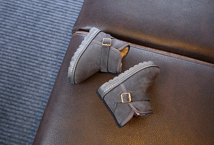 The Frost Shield: Plush-Thickened Non-Slip Cotton Boots