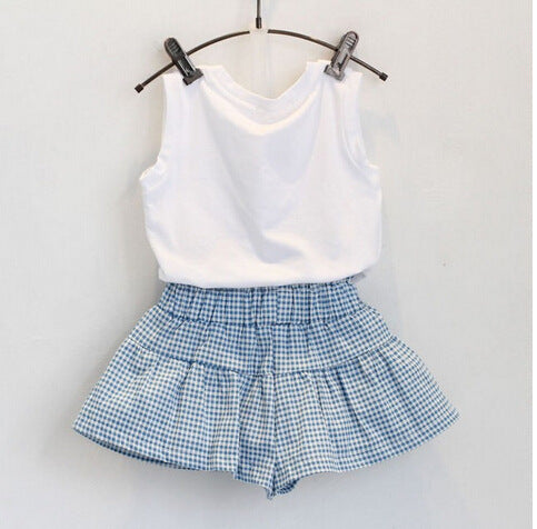 The Rabbit Edit: Fashion Cartoon Shirt & Bow Skirt Duo