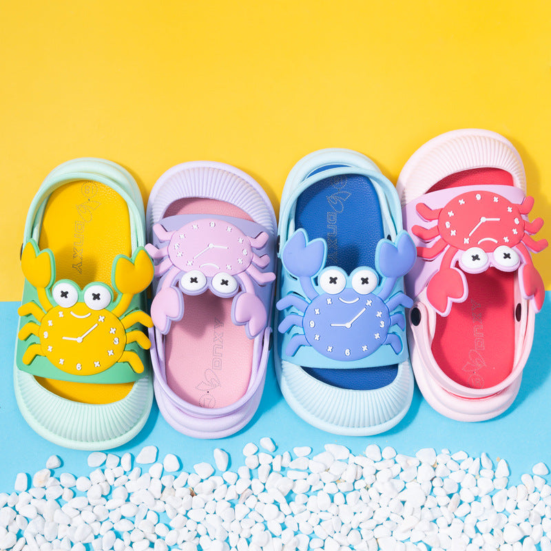 Whimsical Shore: Cartoon Anti-Slip Baotou Beach Slippers