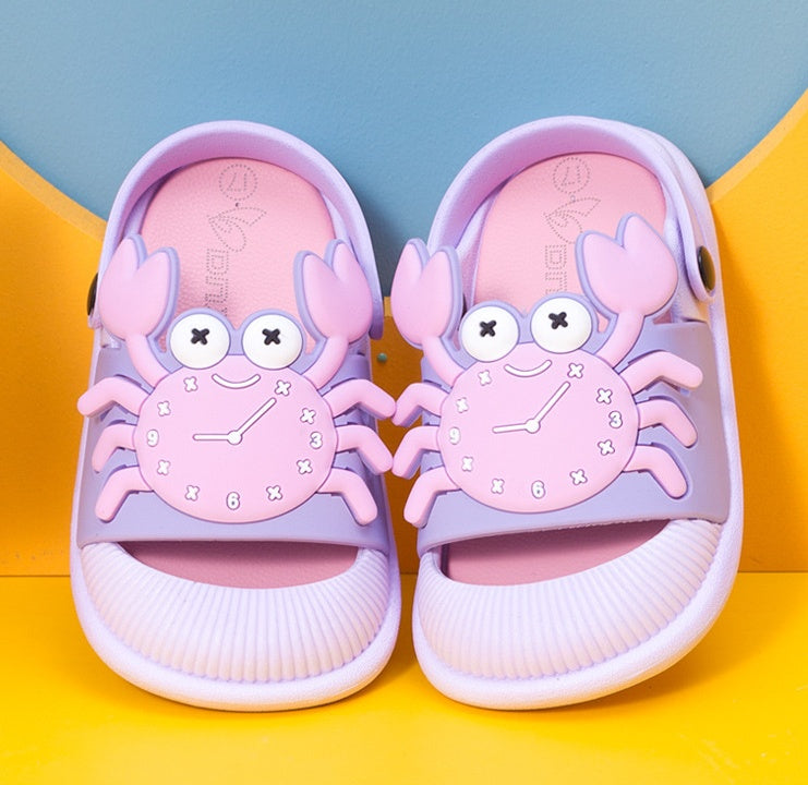 Whimsical Shore: Cartoon Anti-Slip Baotou Beach Slippers