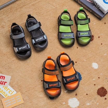Kinetic Shield: Half-Toe Cap Performance Sports Sandals