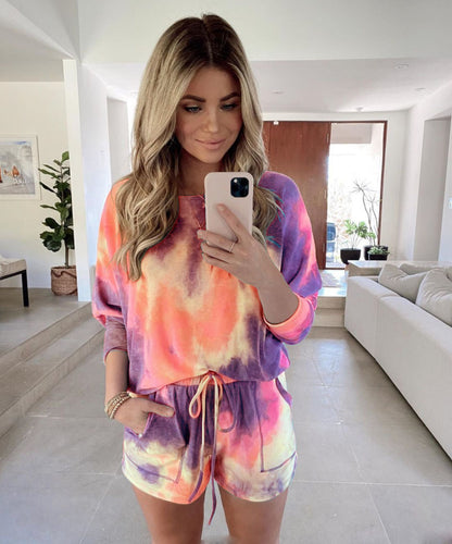 Women's long sleeve T-shirt suit