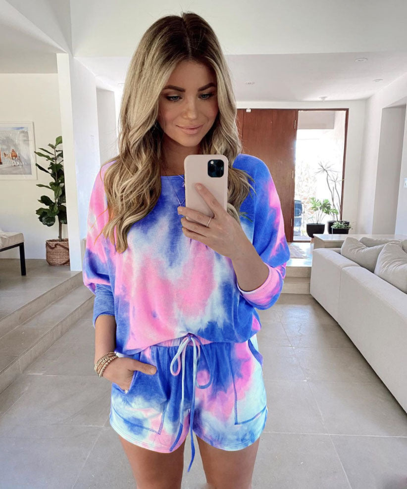 Women's long sleeve T-shirt suit