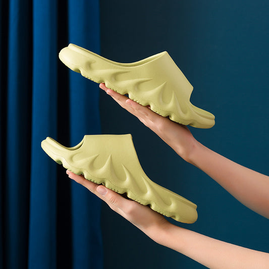 Bathroom Non-Slip Platform Slippers For Couples