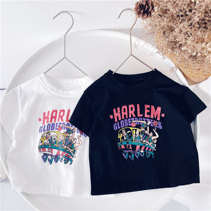 The All-Match Letter: Loose Casual All-Match Letter-Print T-Shirt