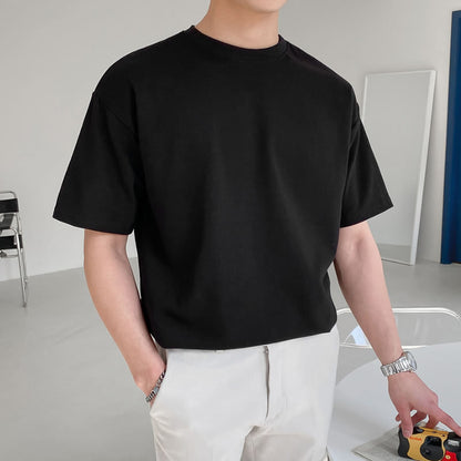 Hong Kong Style Loose Thin Cotton Summer Casual Top