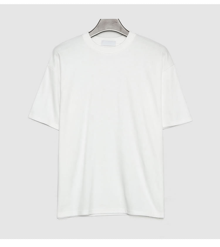 Hong Kong Style Loose Thin Cotton Summer Casual Top