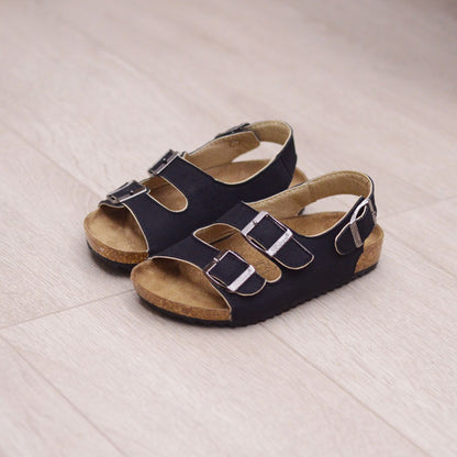 Cork Artisan: Children’s Cork-Soled Double Ring Flip-Flops