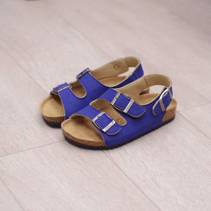Cork Artisan: Children’s Cork-Soled Double Ring Flip-Flops