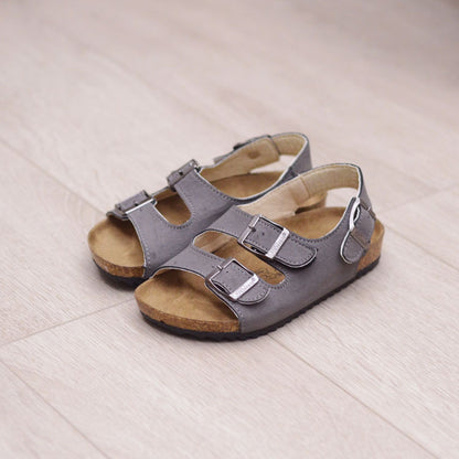 Cork Artisan: Children’s Cork-Soled Double Ring Flip-Flops