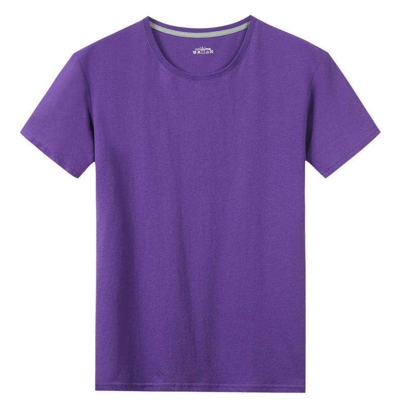 Elite Solid Color Premium Cotton Short Sleeve T-Shirt