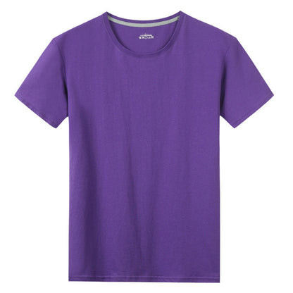 Elite Solid Color Premium Cotton Short Sleeve T-Shirt