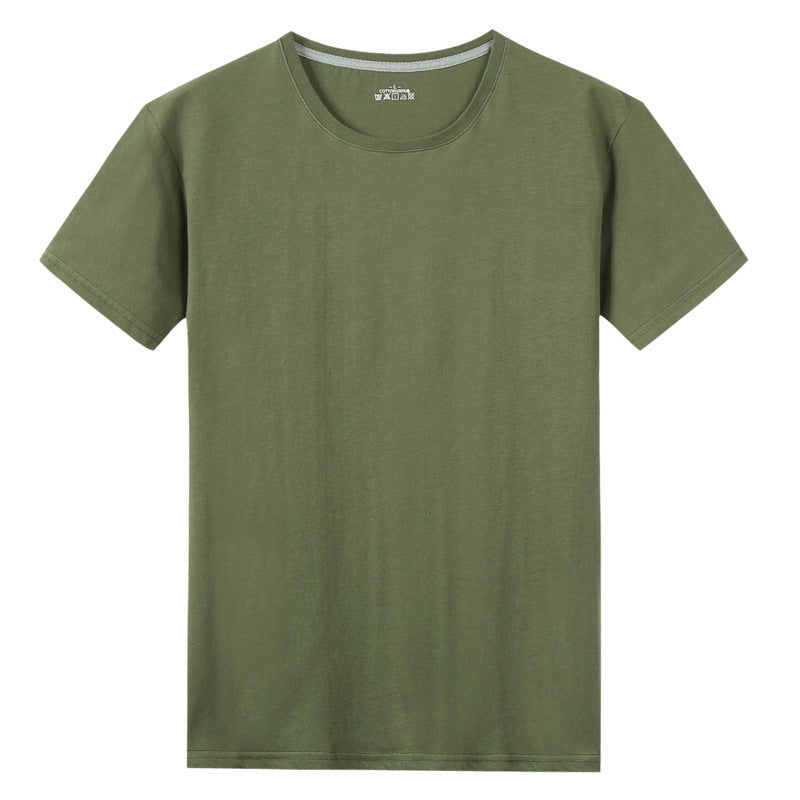 Elite Solid Color Premium Cotton Short Sleeve T-Shirt