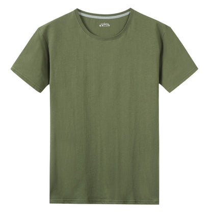 Elite Solid Color Premium Cotton Short Sleeve T-Shirt