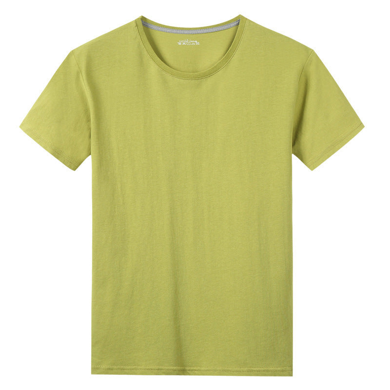 Elite Solid Color Premium Cotton Short Sleeve T-Shirt