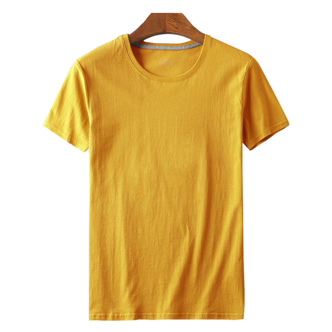 Elite Solid Color Premium Cotton Short Sleeve T-Shirt