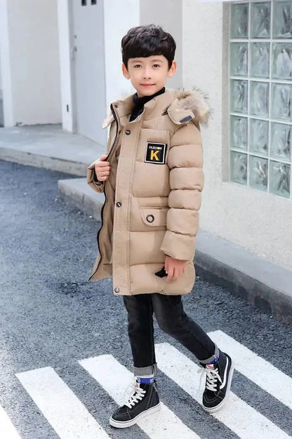The Fur-Crest Quilt: Fur-Collar Cotton Quilted Performance Jacket