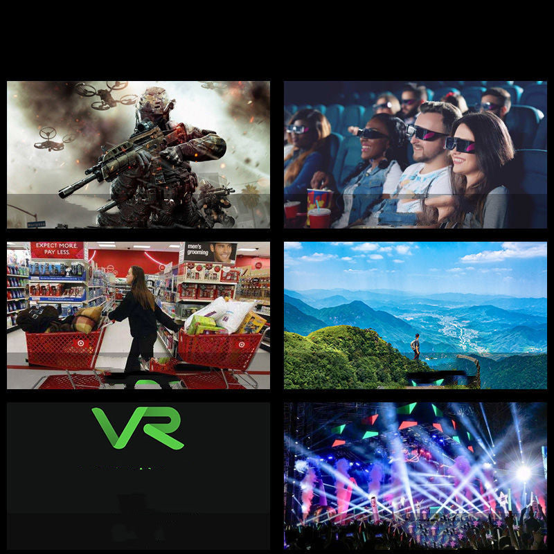 VRG Pro 3D: Wide-Angle Full Screen 3D VR Glasses for 5 to 7 Inch Smartphones