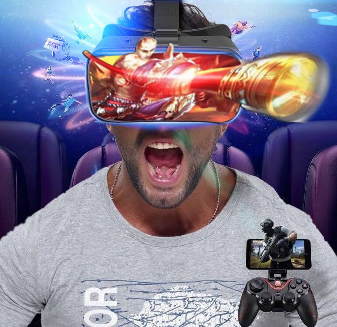 VRG Pro 3D: Wide-Angle Full Screen 3D VR Glasses for 5 to 7 Inch Smartphones