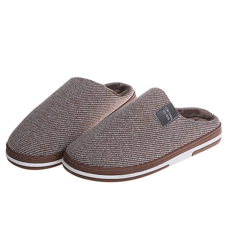 Household Thick-soled Warm Fur Slippers