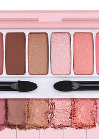 Peach blossom makeup