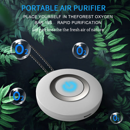 AeroNecklace Wearable: High-Efficiency Personal Purifier