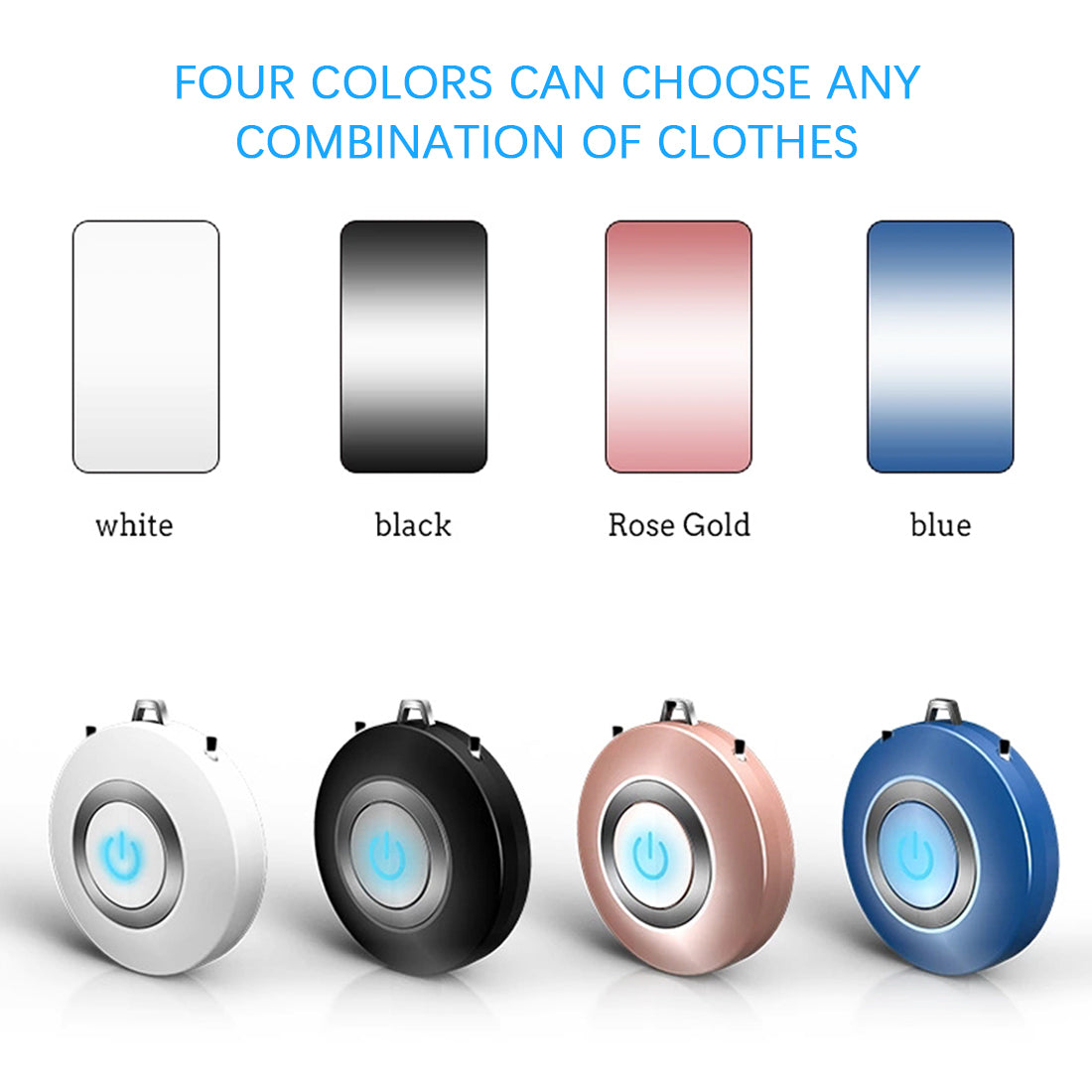 AeroNecklace Wearable: High-Efficiency Personal Purifier