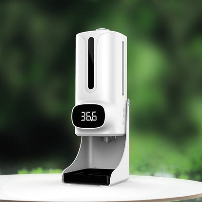 Touchless Smart Soap Dispenser with Integrated Infrared Thermometer