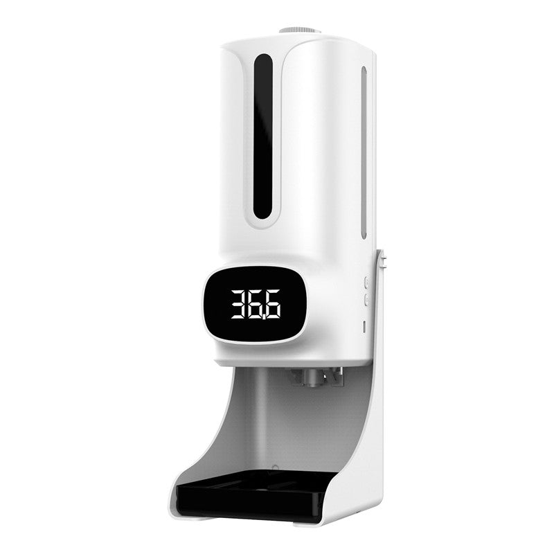 Touchless Smart Soap Dispenser with Integrated Infrared Thermometer