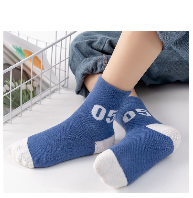 The Summer Breath: Breathable Cotton Boat Socks for Students