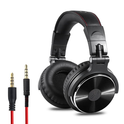 MonitorWire: Head-Mounted Wired Sound Card Studio Monitor Headphones