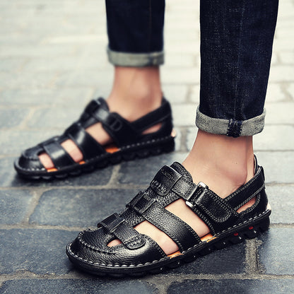 Non-Slip Sovereign: Men’s Baotou Performance Beach Sandals