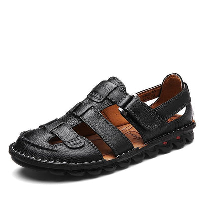 Non-Slip Sovereign: Men’s Baotou Performance Beach Sandals
